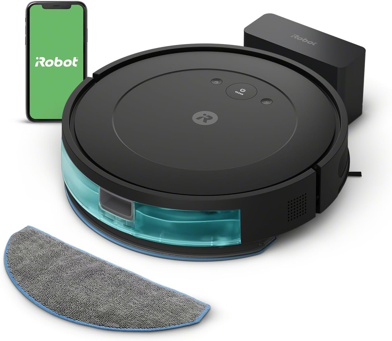 iRobot Roomba Combo j9+ — aspirateur robot avec lavage et vidange automatique